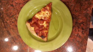 Leftover pizza